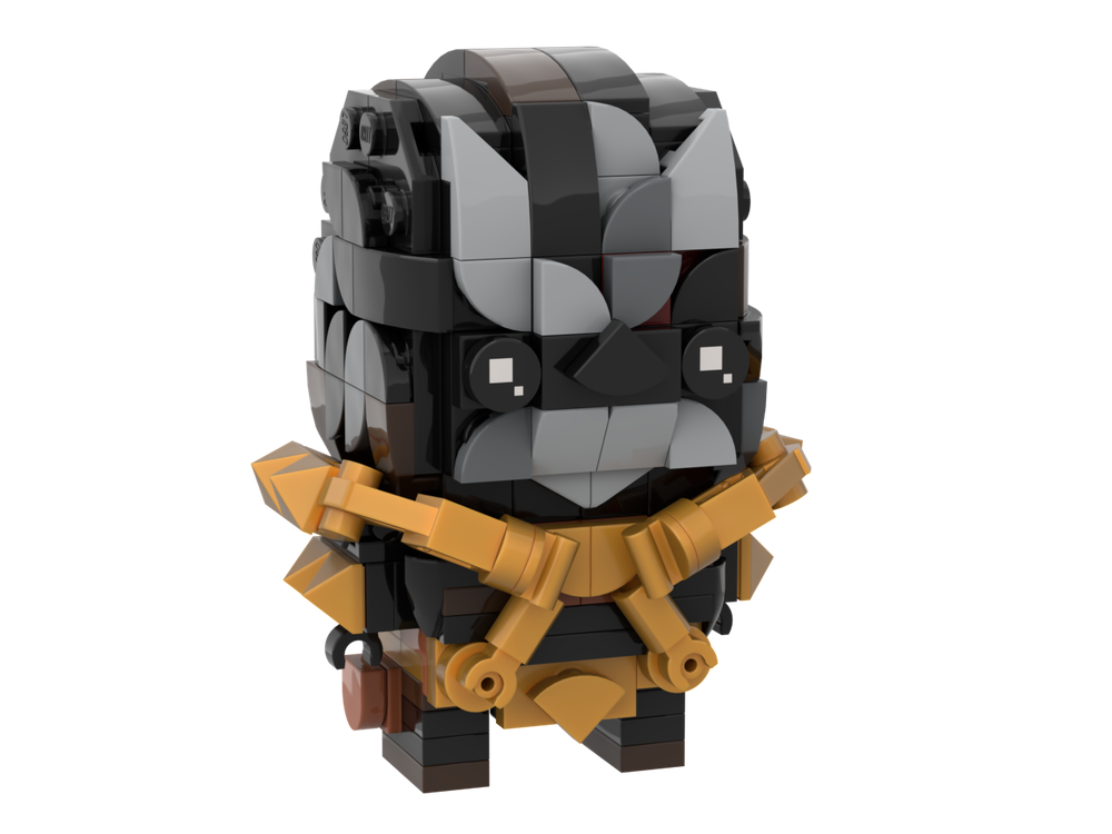 Lego Black Krrsantan Brickheadz