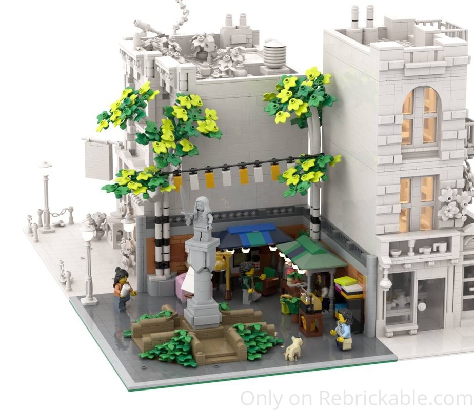 Lego Birch Flea Market