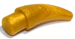 Animal Body Part, Barb / Claw / Tooth / Talon / Horn, Small / Pearl Gold