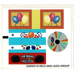 Sticker Sheet for Set 3159-1 / [No Color/Any Color]