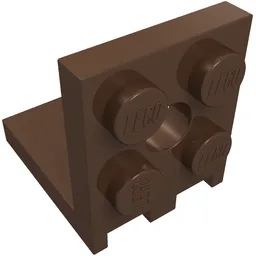 Bracket 2 x 2 - 2 x 2 / Brown