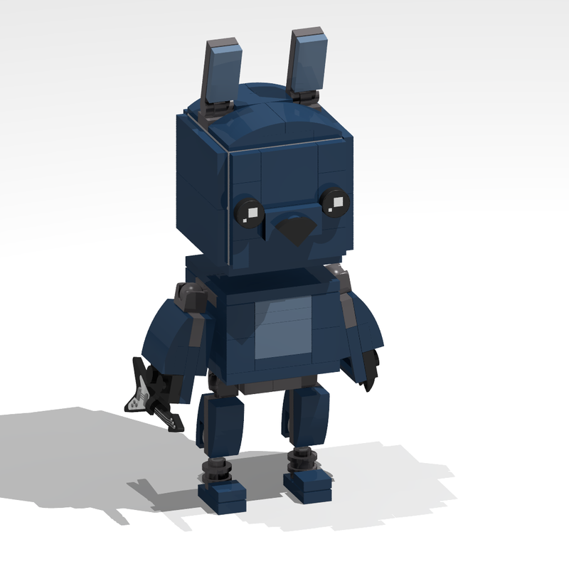 Lego Bricheadz: Fnaf 1: Bonnie (2.0)