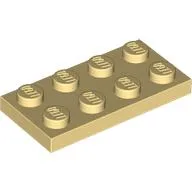 Plate 2 x 4 / Light Yellow