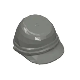 Hat / Kepi / Cavalry Cap / Dark Bluish Gray