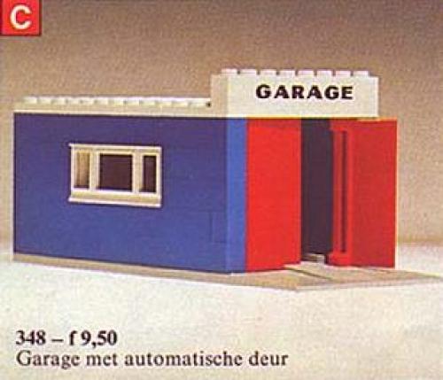Lego Garage with Automatic Doors