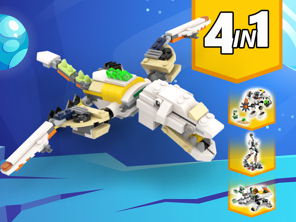 Lego 31115 Dragon Alternative Build