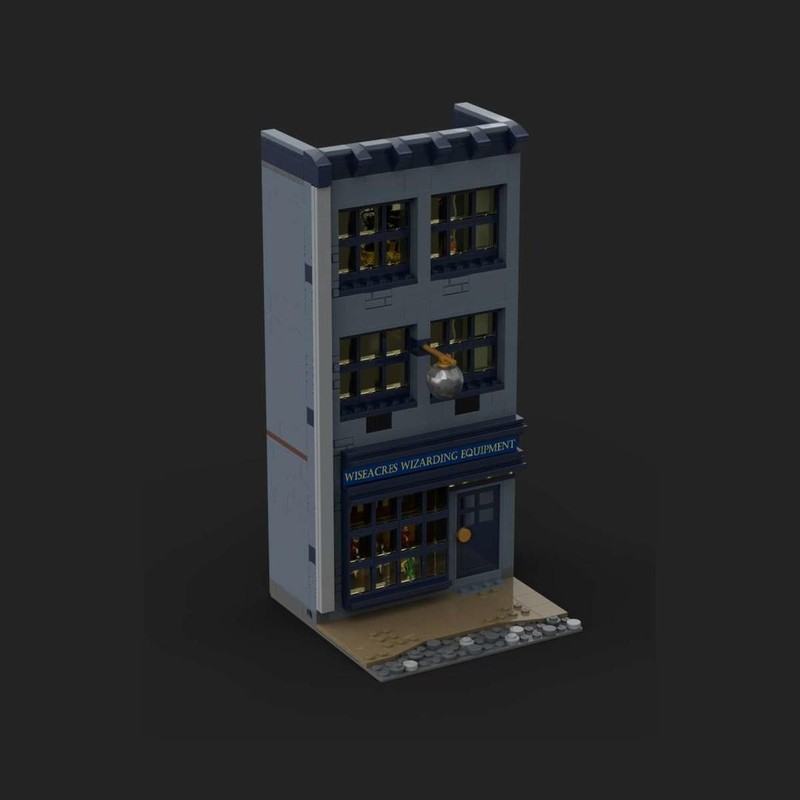 Lego Diagon Alley 75978 Extension - Wiseacres wisarding equipment