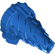 Lego Cone Jagged, Drill Tip / Blue