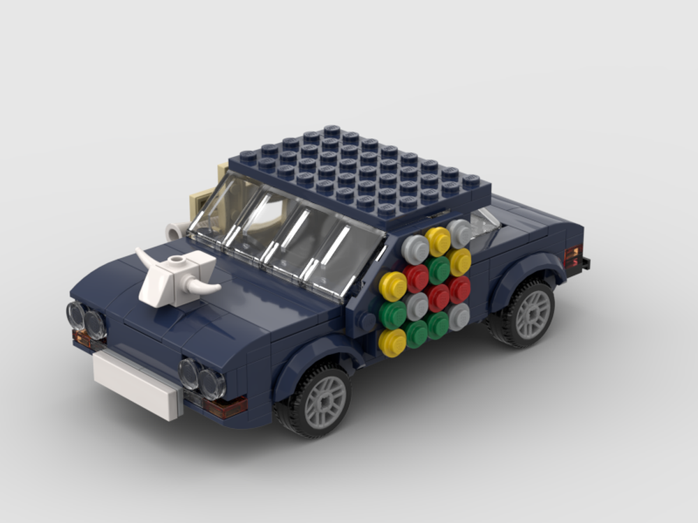 Lego Lancia Beta Coupe Botswana Special