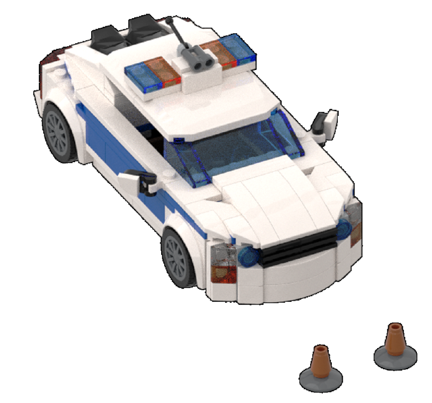 Lego 60239 (x) - Remake Police Car - LEGO SET 60239