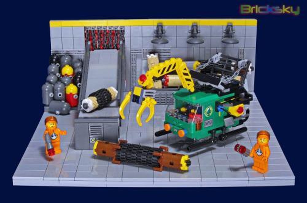 Lego Heavy Lift Maintenance Shuttle