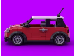 Mini cooper, 6 studs wide