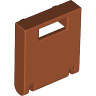 Lego Box 2 x 2 x 2 Door with Slot / Dark Orange