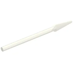Weapon Pike / Spear Flat End / White