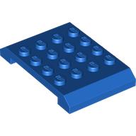 Lego Brick Sloped 4 x 6 x 2/3 Double / Blue