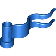 Flag 4 x 1 Wavy [First Wave Right] / Blue