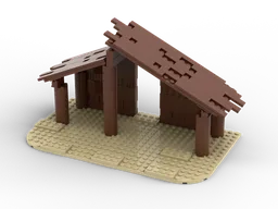 Nativity scene - stable only
