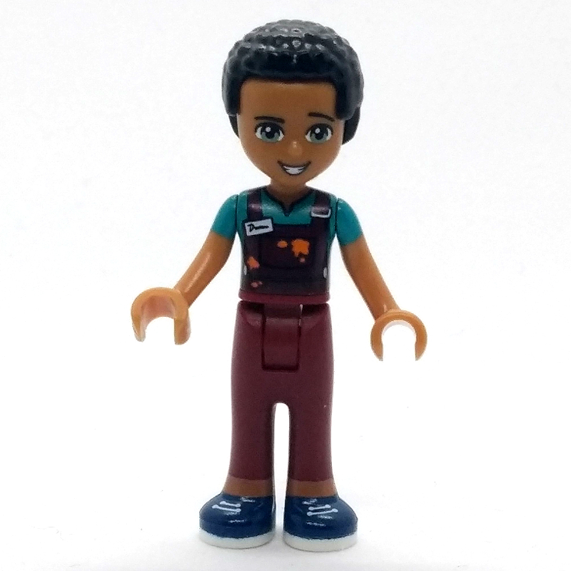 Lego Dean - Dark Red Overall
