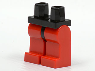 Lego Hips and Red Legs