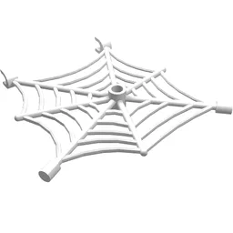 Insect Accessory, Spider Web / White