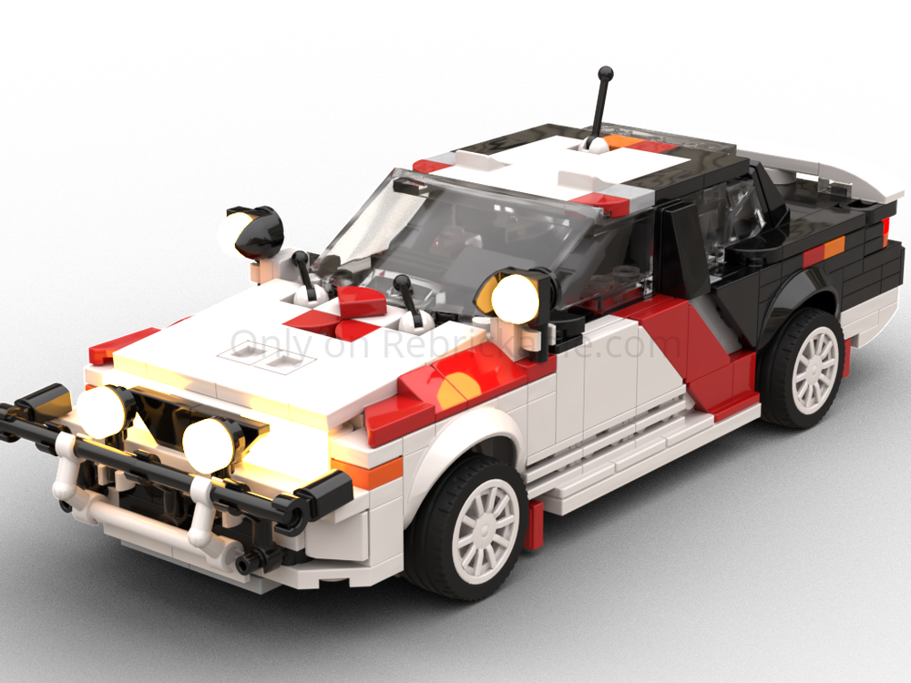 Lego Mitsubishi Galant'90-BANDAMA Rally 1990 / Tauziac's Galant VR-4 / 'LATTE' (LiTE Compatible, class Galant)