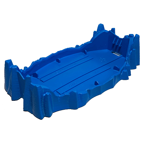 Lego Packaging, Canister Lid and Base, Bionicle / Black