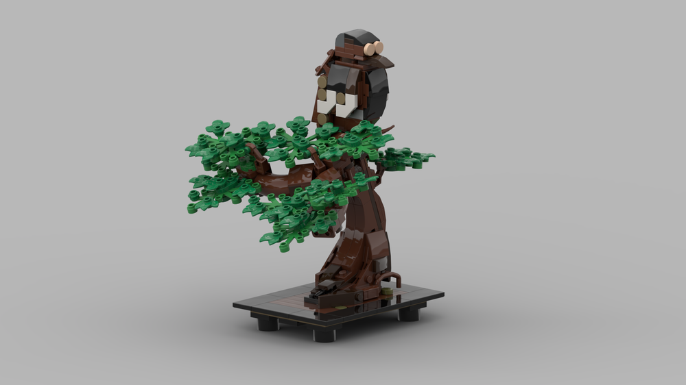 Lego Bonsai Tree with Bird