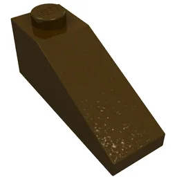 Brick Sloped 33° 3 x 1 / Dark Brown
