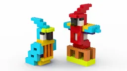 11030 Parrot houses