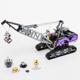 Crawler Crane (42069 c-model, 42042 alternate)