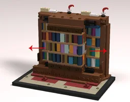 Books Are My Passion redesign with Slide rail