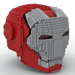 Wearable Iron Man helmet - grey