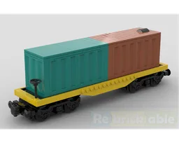 Motorized freight train car