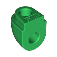 Lego Shoulder Mechanical, Nexo Bot - Soft Plastic / Green