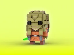 Kit Fisto Brickheadz LEGO MOC - Revenge of the Sith
