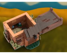 Orange Brick Hovel