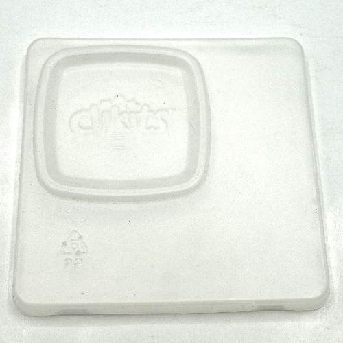 Lego Clikits Container, Sorting Tray 5 Compartment, Lid / Milky White