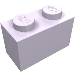Brick 1 x 2 / Lavender