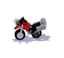BMW GS - minifig scale