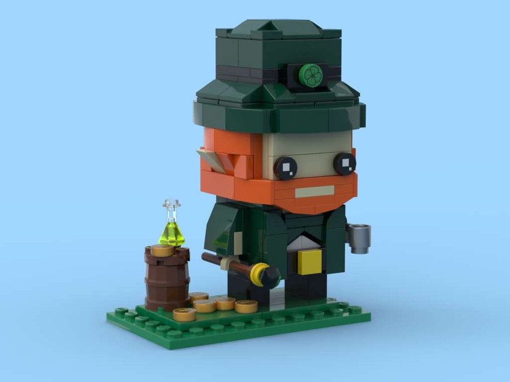 Lego Brick-built Festive: Leprechaun