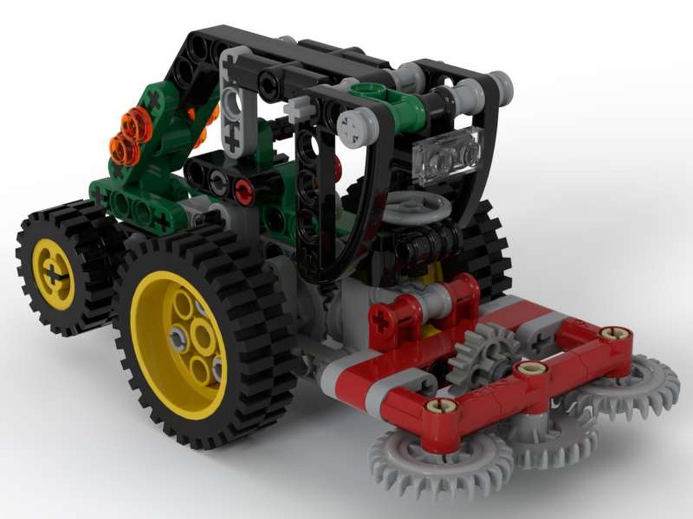 LEGO Technic 8281 C model combine harvester