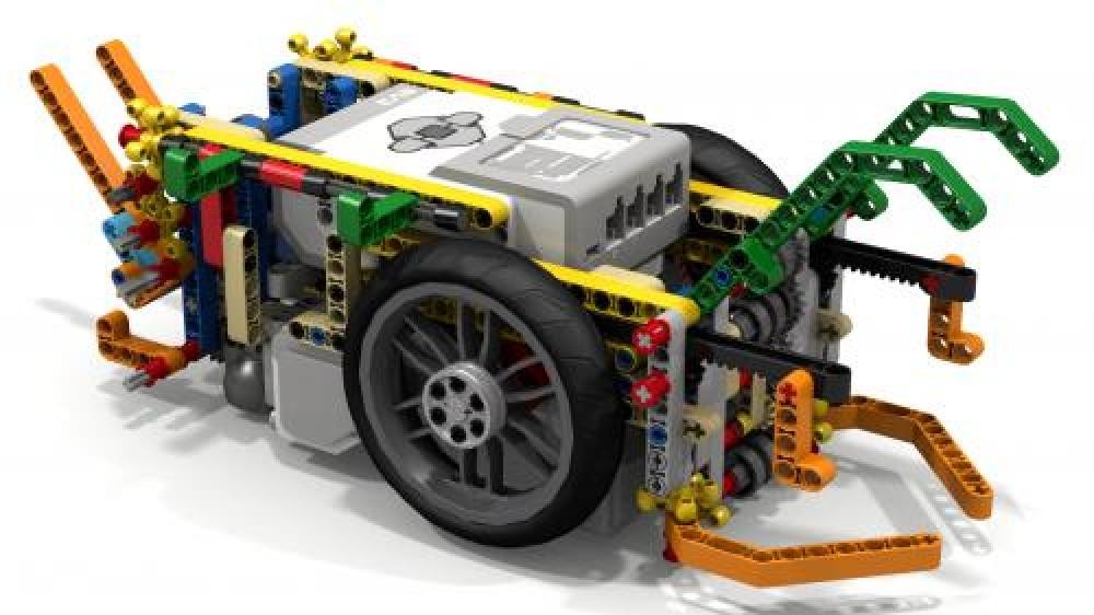 Lego Driving Rings FLL Robot