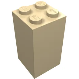 Brick 2 x 2 x 3 / Tan