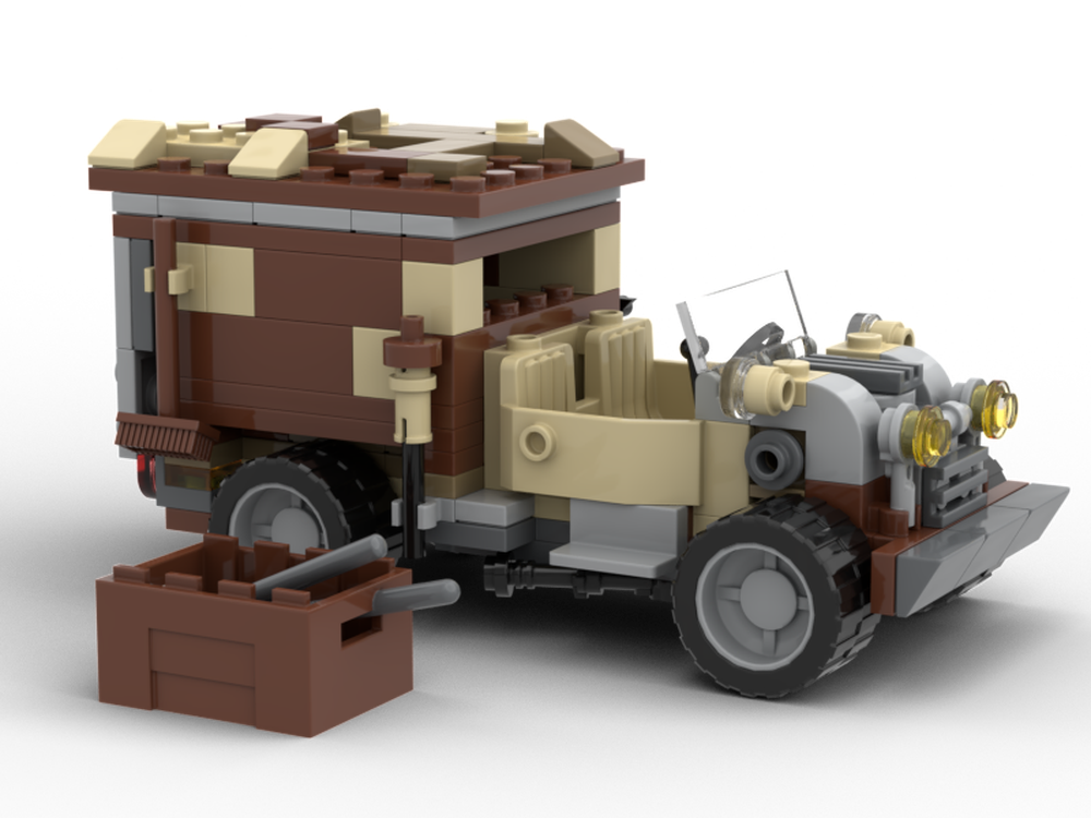 Lego Archeology/Scavenger Vehicle w/ 2 Seats