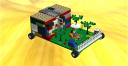 Camper with Lawn