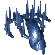 Large Figure Mask Piraka, with Flexible Spine (Stars) / Dark Blue