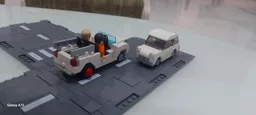 Yellow Land Rover