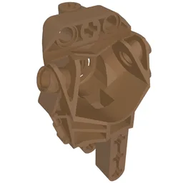 Large Figure Skeletal, Torso (Toa Metru) / Light Brown