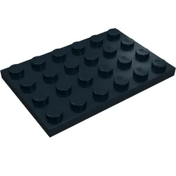 Plate 4 x 6 / Black