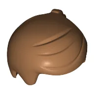 Hair Rear Cowlick / Medium Nougat